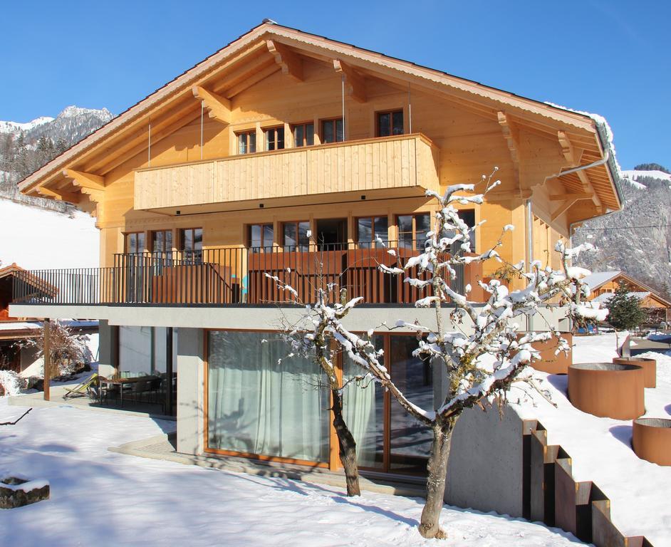 Chalet Park Apartment Mit Sauna Hamam Diemtigen ภายนอก รูปภาพ