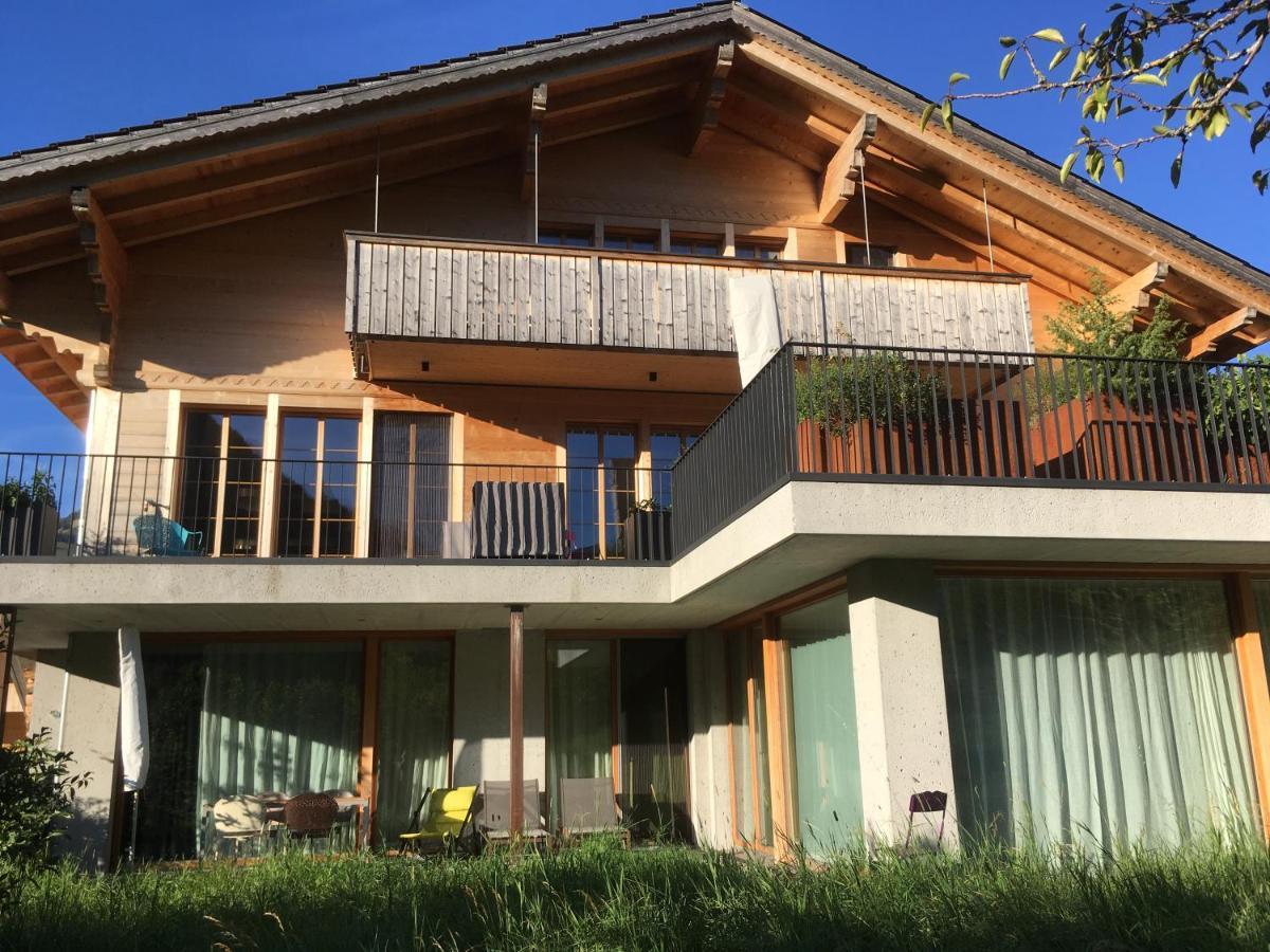 Chalet Park Apartment Mit Sauna Hamam Diemtigen ภายนอก รูปภาพ